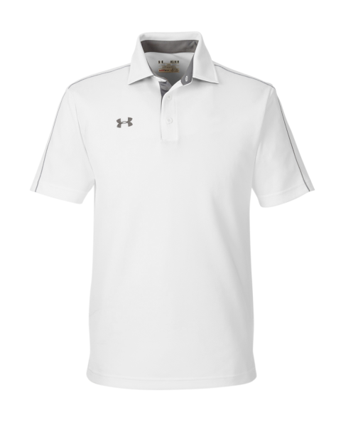 under armour corporate men's graphite tech polo