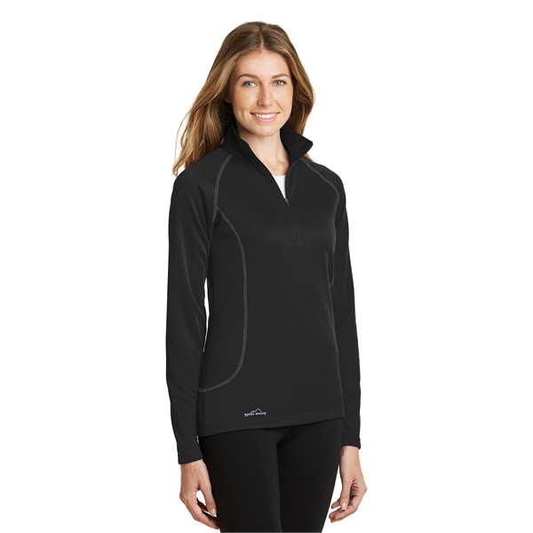 eddie bauer ladies smooth fleece 1 2 zip