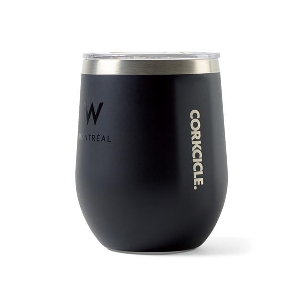 CORKCICLE  Stemless Wine Cup - Walnut