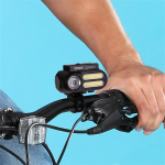 Rechargeable Multi-Function LED+COB Bike Light